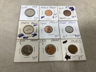 Various 1945-1974 Coins