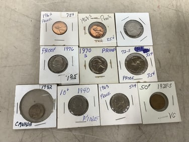 Various 1928-1976 Coins