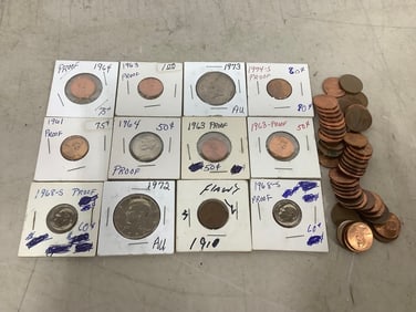 Various 1910-1973 Coins