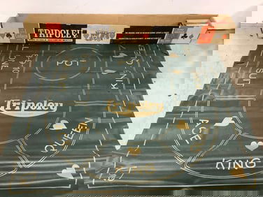 Vintage Tripoley Game (with game pieces)
