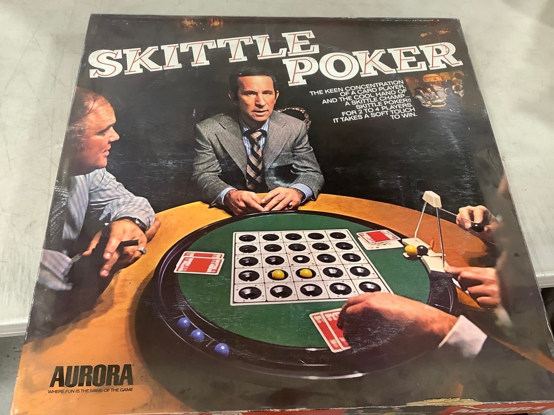 Vintage Skittle Poker Board Game *sealed*: Vintage Skittle Poker Board Game *sealed*