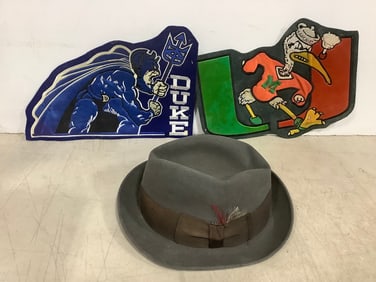 Adam Premier Hat, and Vintage Patches