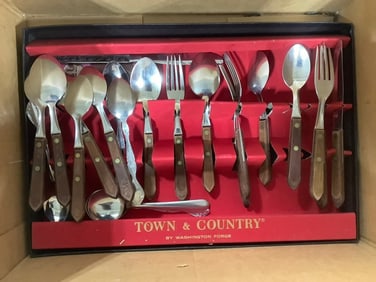Town & Country Utencil Set by Washington Forge