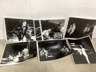 Various 70s/80s Band Black and White Prints