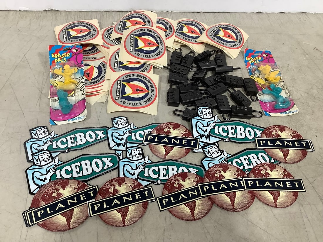 Various Stickers, Eraser Pals, and more: Various Stickers, Eraser Pals, and more