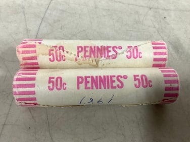 1981 Bank Roll of Pennies