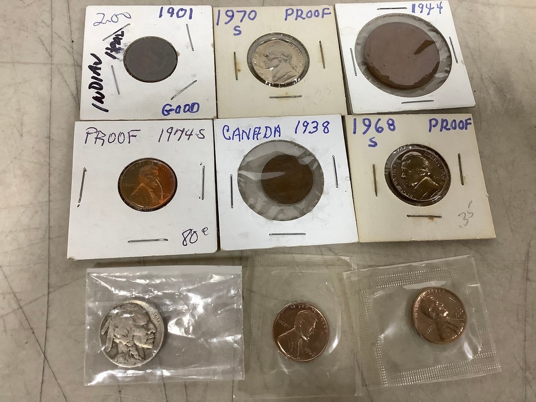Various 1917-1981 Coins (1 of 1)