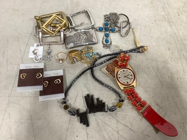 Various Jewelry (Necklaces, Earrings, and more)