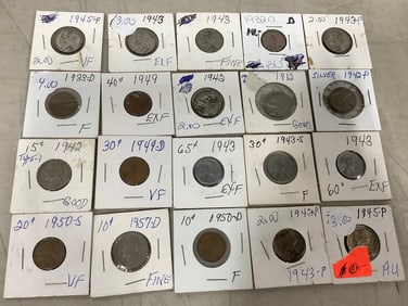 Various Mixed Coins