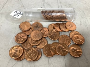 1955 - S Pennies