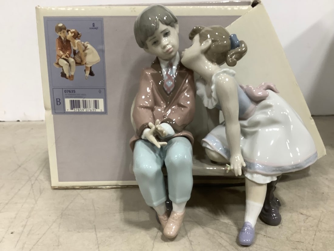 Ten and Growing Ceramic Lladro Figure - 07635 (8in Tall) (1 of 1)