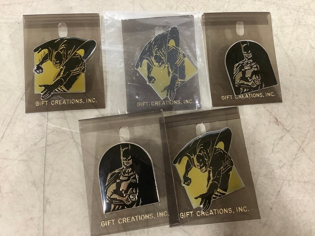 Various Batman Pins (1 of 1)
