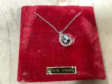 Genuine Hematite Necklace