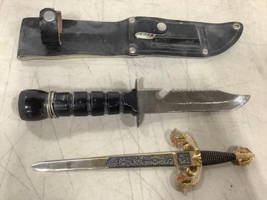 Knives - one with case
