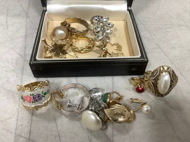 Various Rings, Cuff Links, and more