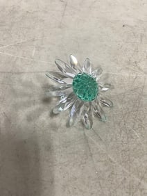 Swarovski flower crystal decor(6in.tall)