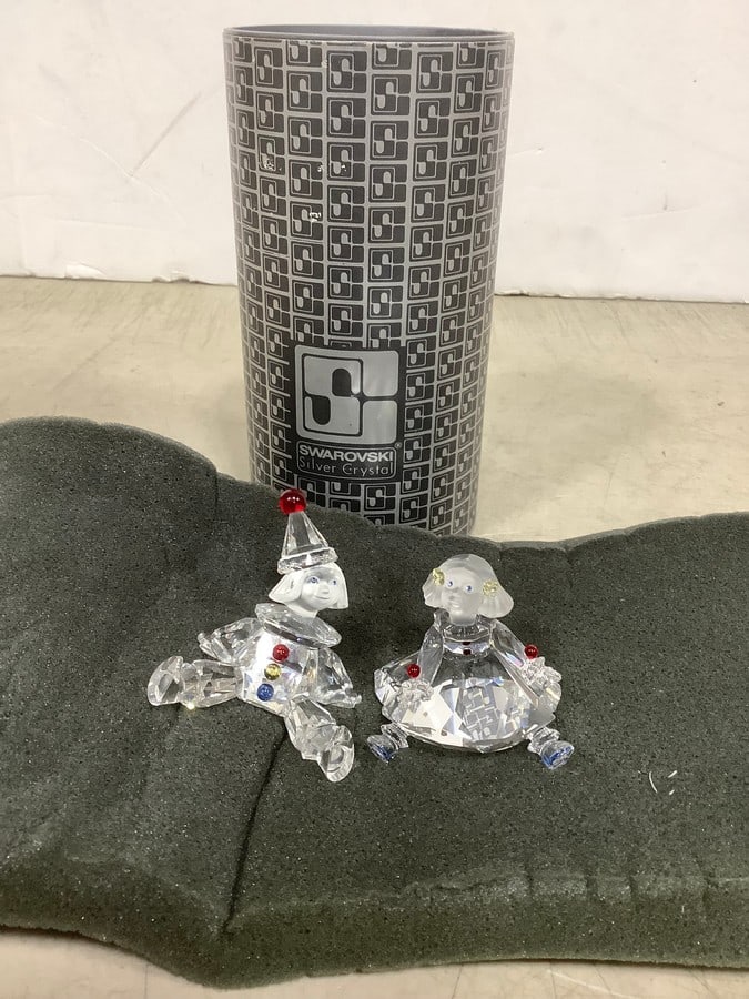 Swavorski lead crystal carnival decor(1.75in.tall): Swavorski lead crystal carnival decor(1.75in.tall)