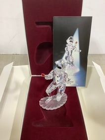 Swavorski Masquerade Harlequin crystal with COA(5.5in.tall)