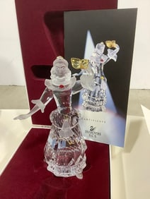 Swavorski Masquerade Columbine 2000 annual edition crystal with COA(6.5in.tall)