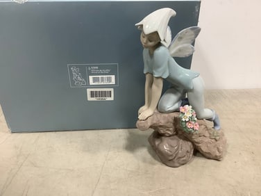 Lladro porcelain Prince of the Elves collectible statue(9in.tall)