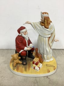 Norman Rockwell The Snow Queen porcelain figure(7in.tall)