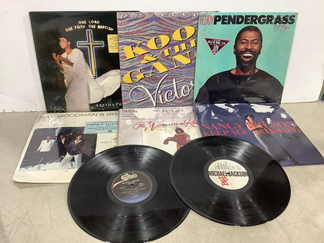 Vintage records(Michael Jackson, Teddy Pendergrass, and more): Vintage records(Michael Jackson, Teddy Pendergrass, and more)