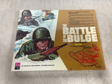The Battle of the Bulge vintage board game(sealed)