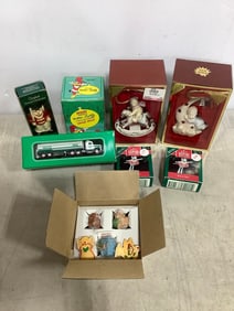 Christmas ornaments(Lenox, Goebel, and more)