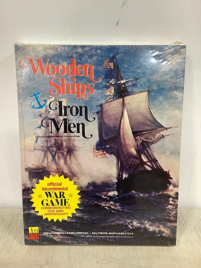 Wooden Ships iron Men vintage war game(sealed) (1 of 1)