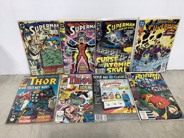 Vintage comics(Marvel and DC)
