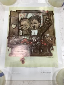 Goebel Collector's Club print(13.5in.x18.5in.)