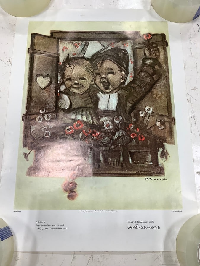 Goebel Collector's Club print(13.5in.x18.5in.): Goebel Collector's Club print(13.5in.x18.5in.)