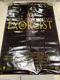 The Exorcist III movie poster rated R(25.5in.x38in.)