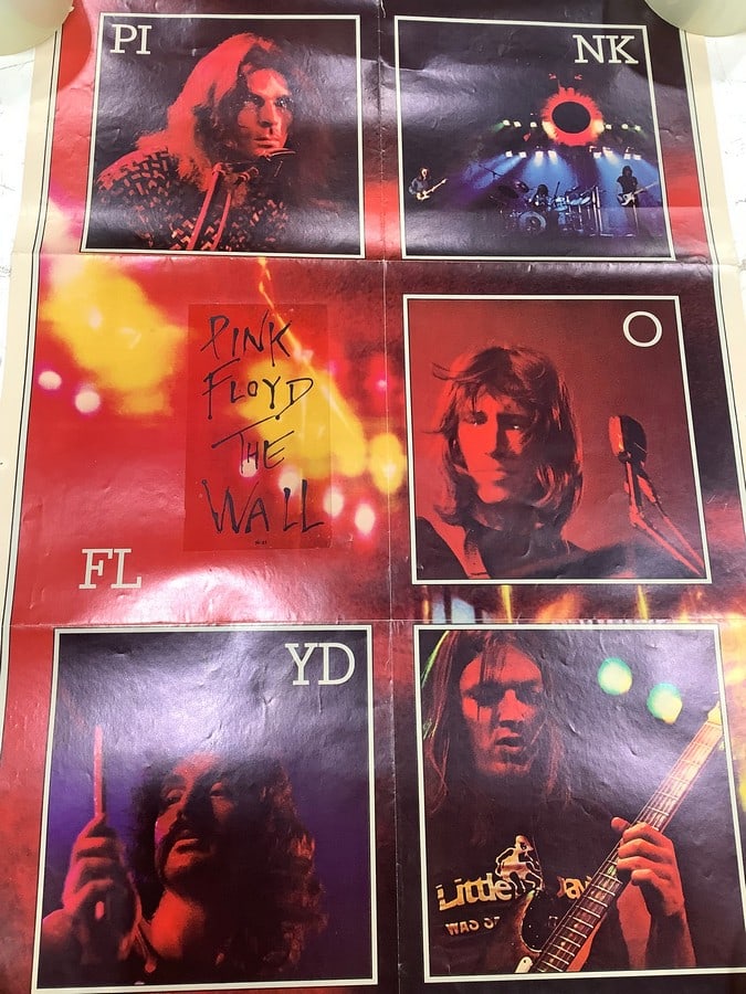 Pink Floyd poster(20in.x30.5in.): Pink Floyd poster(20in.x30.5in.)