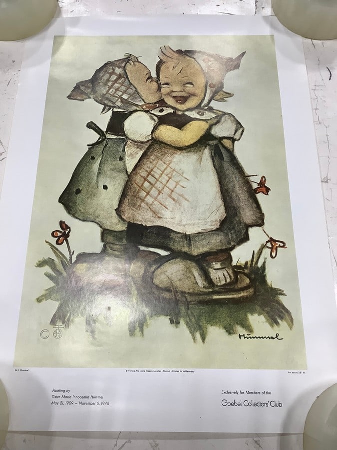 Goebel Collector's Club print(13.5in.x18.5in.): Goebel Collector's Club print(13.5in.x18.5in.)