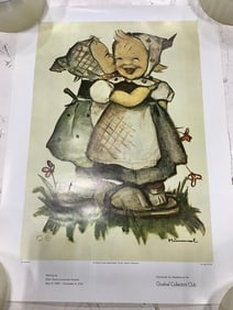 Goebel Collector's Club print(13.5in.x18.5in.)