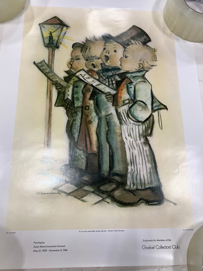 Goebel Collector's Club print(13.5in.x18.5in.): Goebel Collector's Club print(13.5in.x18.5in.)