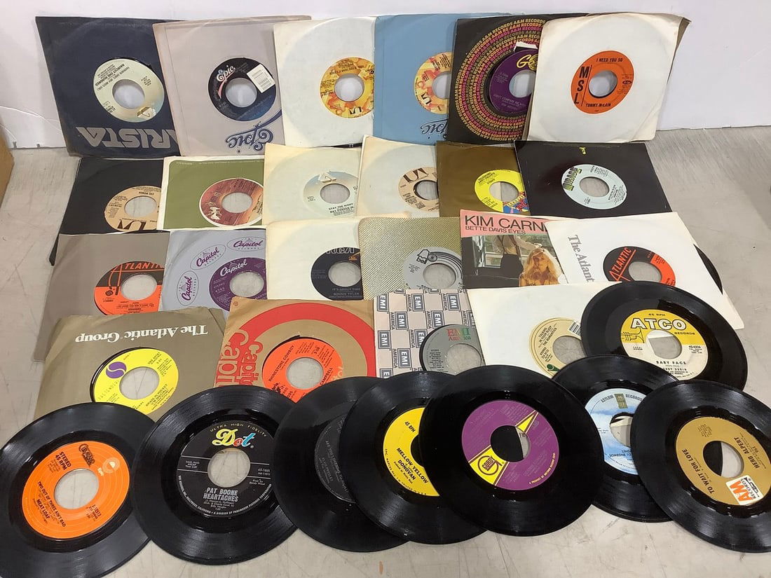 Vintage 45's(Meat Loaf, Davey Jones, Glenn Campbell,and more): Vintage 45's(Meat Loaf, Davey Jones, Glenn Campbell,and more)