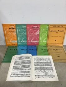 Vintage music sheets(piano/violin/viola)
