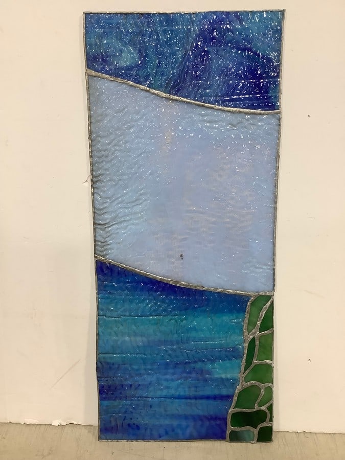 Stained glass(10.5in.x24in.): Stained glass(10.5in.x24in.)