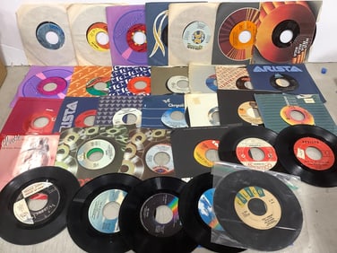 Vintage 45's(Jimmy Buffet, Jennifer Warnes, and more)