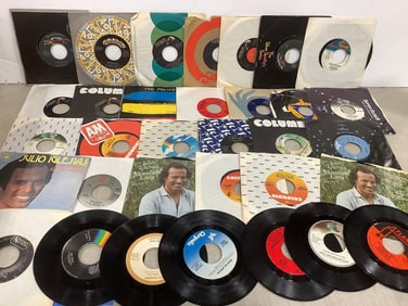 Vintage 45's(Joan Jett, Julio Iglesias, and more)