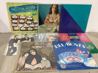 Vintage records(The Belmonts, Nightcap, and more)