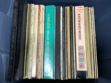 Vintage records(Bach, Corelli, and more)