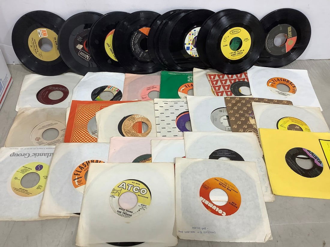 Vintage 45's(The Troggs, Bob Dylan, and more): Vintage 45's(The Troggs, Bob Dylan, and more)