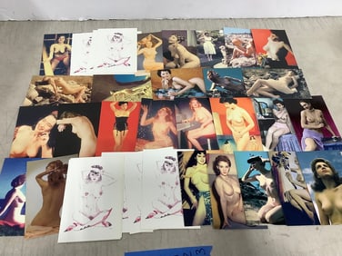 Pornographic postcards