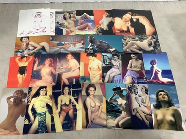 Pornographic postcards