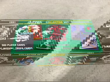 Score 1990 MLB collector set(new in box)