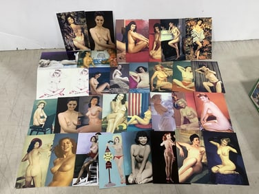 Pornographic postcards