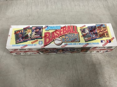 DonRuss 1991 baseball and puzzle cards